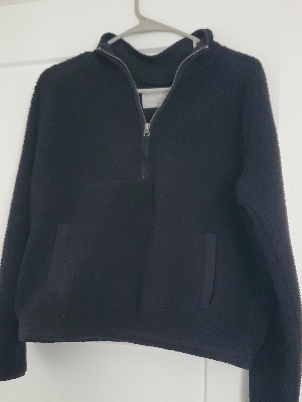 boxercraft Black Sherpa Half-Zip Pullover